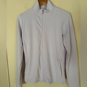 Nike Women's Zip up Top Long Sleeve Purple - Size  S- EUC